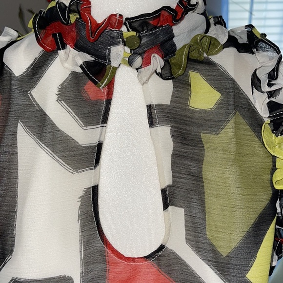 Arden B | Sleeveless Tribal Print Mini Dress - Picture 3 of 6